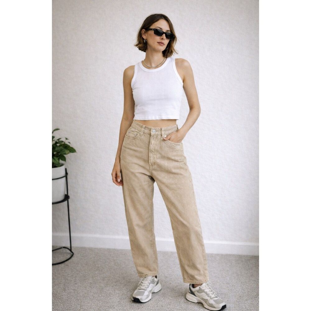 🆕 Refuge Corduroy High Rise Mom Jeans in Camel